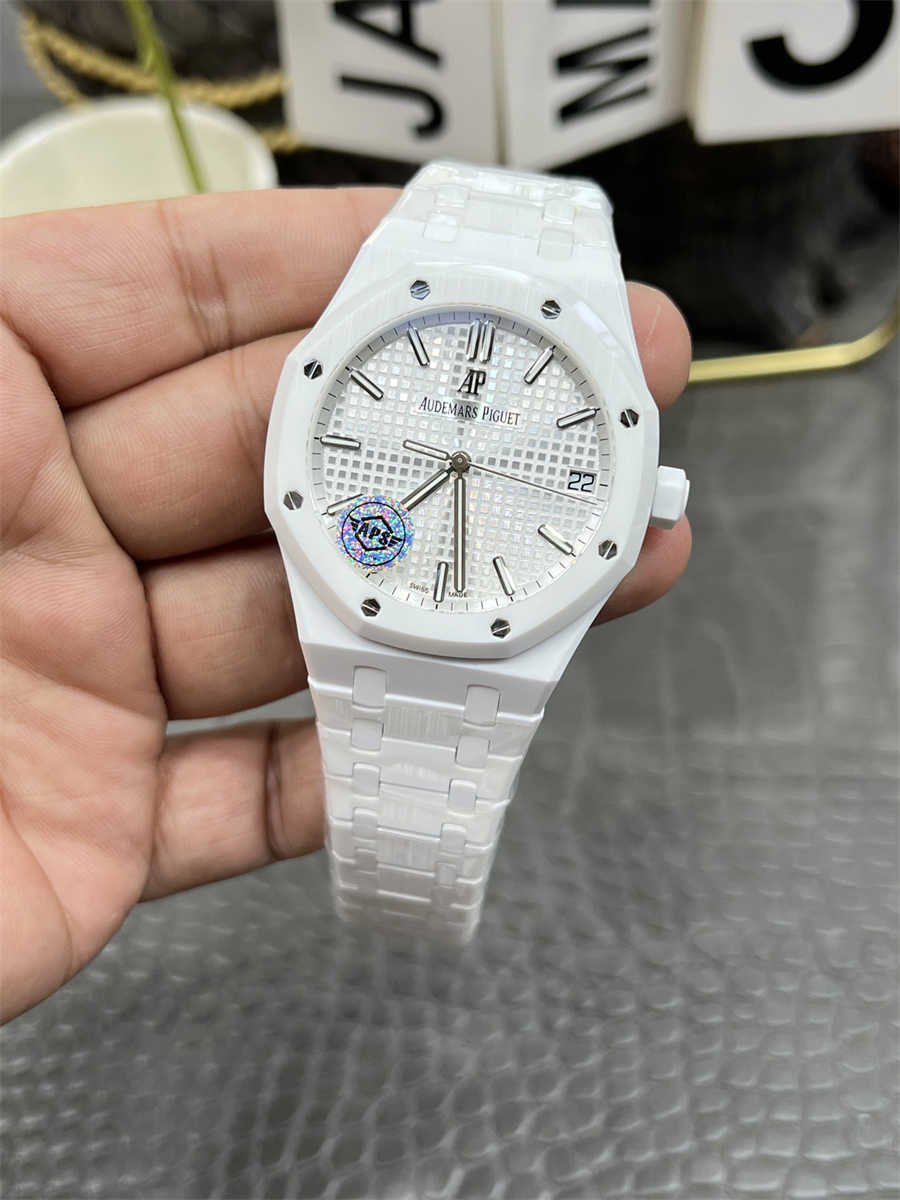 Audemars Piguet 15500 Replica White Ceramic Mod by APS Factory – Full Custom Edition Review (2025)