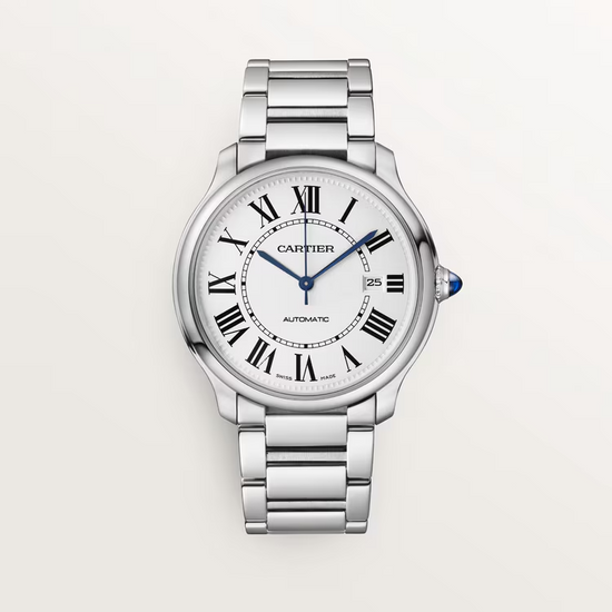 Cartier Replica Watch Ronde Must de Cartier Replica Watch, Stainless Steel, 40mm, WSRN0035