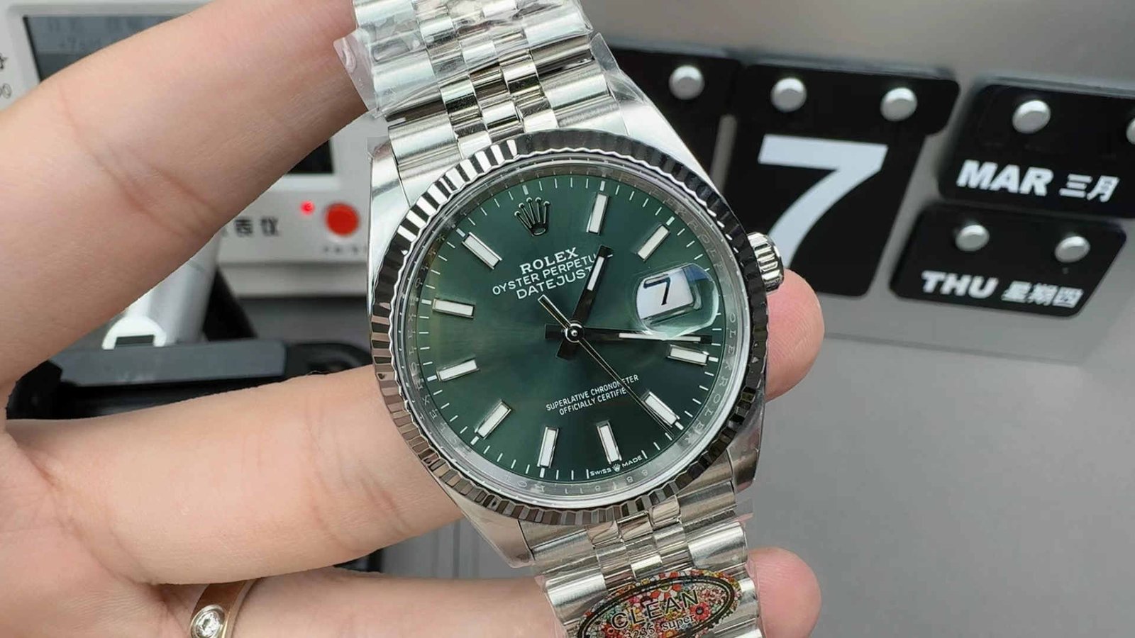 Datejust 36 126234 – Green Dial 36mm Rolex Clone