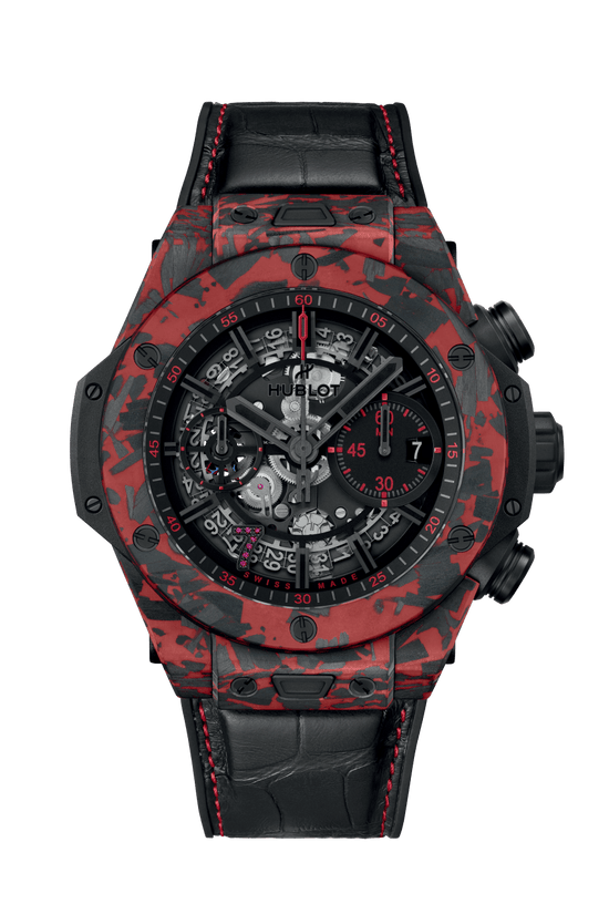 Hublot Replica Watch Big Bang Unico Red Carbon Las Vegas Boutique, Matt Red Frosted carbon, 44mm, Limited Edition, 421.QV.1113.LR.LVB23