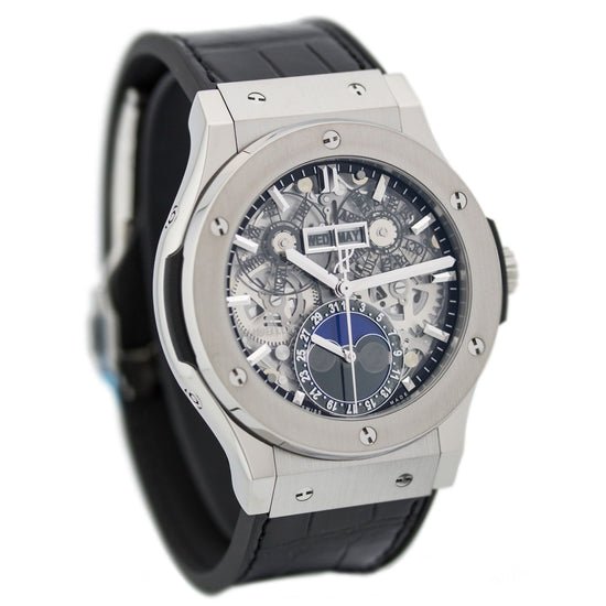 Hublot Replica Watch Classic Fusion Aerofusion Moonphase Titanium 45mm, 517.NX.0170.LR