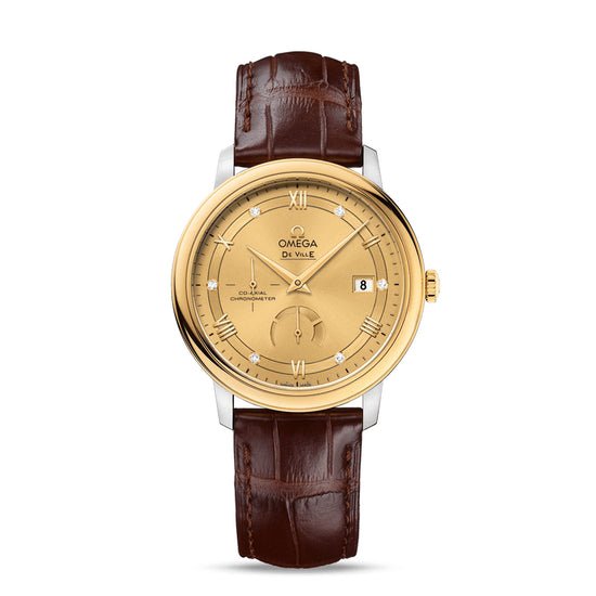 Omega Replica Watch De Ville PRESTIGE CO‑AXIAL CHRONOMETER POWER RESERVE 424.23.40.21.58.001