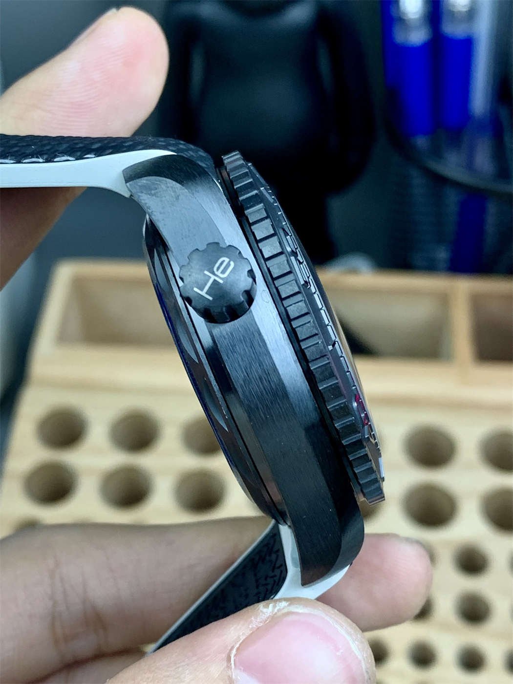 Omega Seamaster 215 Replica – Black Ceramic 45.5mm (VS Factory)