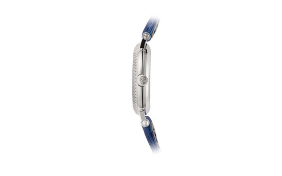 Patek Philippe Replica Watch Complication Moon Phases, 18k White Gold with 132 (~1.09 cts.) brilliant-cut diamonds, 33mm, 7121/200G-001