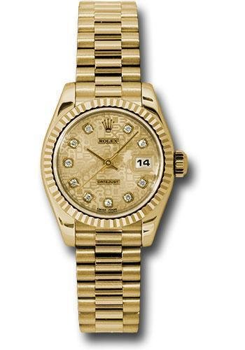 Replica Rolex Lady Datejust 26mm Watch 179178 chjdp