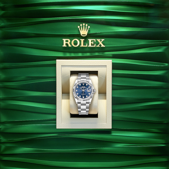 Rolex Replica Watch Datejust 36, Stainless Steel and 18k White Gold, 36mm, 126234-0038