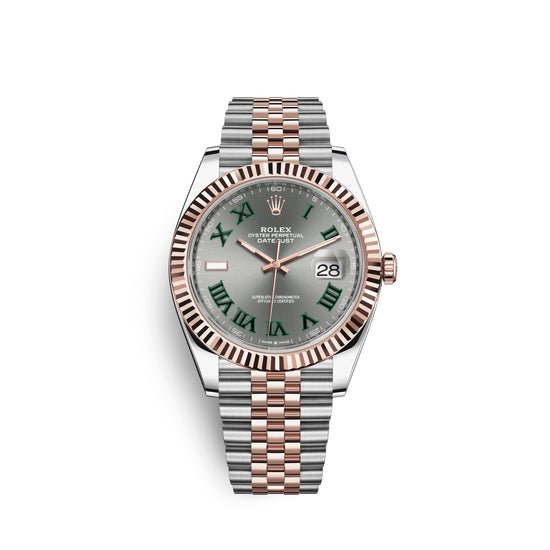 Rolex Replica Watch Datejust 41, 18k Everose Gold and Stainless Steel, 41mm, 126331-0016