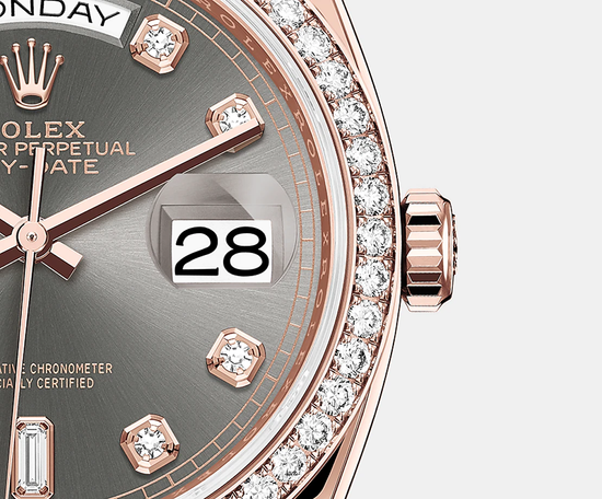 Rolex Replica Watch Day-Date, 36mm, 18k Everose Gold, 128345rbr-0053