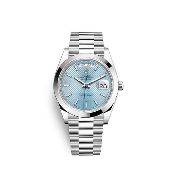 Rolex Replica Watch Day-Date 40 Platinum 228206-0004