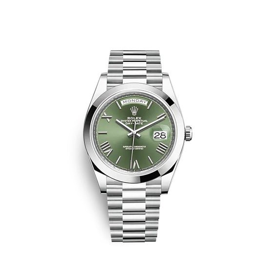 Rolex Replica Watch Day-Date 40 Platinum 228206-0027