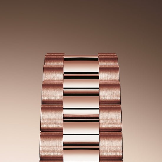 Rolex Replica Watch Lady-Datejust 28, 18kt Everose Gold and diamonds, 279135RBR-0016