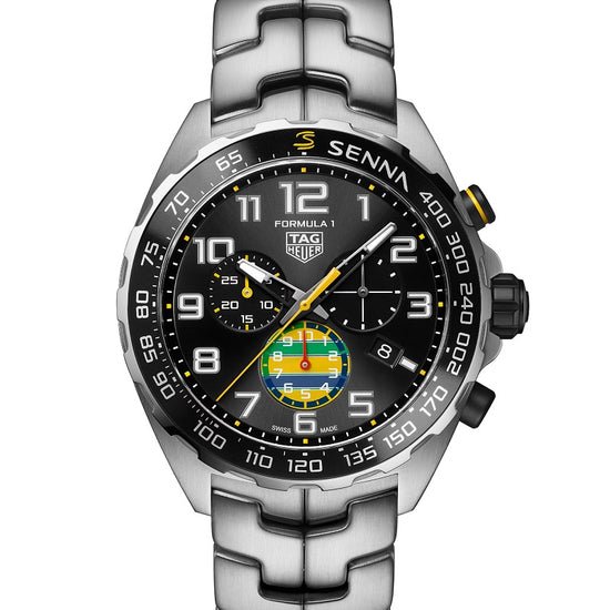 TAG Heuer Formula 1 Chronograph x Senna, Stainless Steel, 43mm, CAZ101AX.BA0637