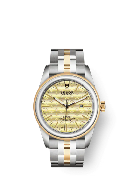 Tudor Replica Watch Glamour Date, Stainless Steel and 18k Yellow Gold, 31mm, M53003-0003