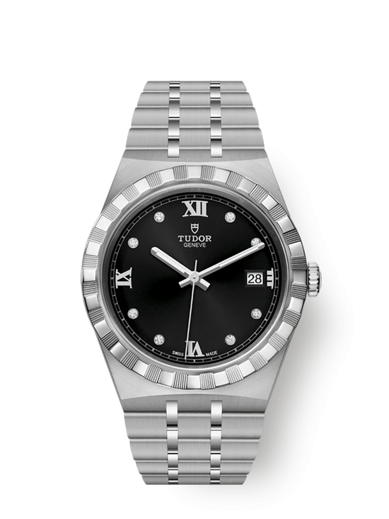 Tudor Replica Watch Royal, Stainless Steel and Diamond-set, 38mm, M28500-0004